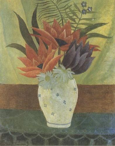 Lotus Flowers, Henri Rousseau